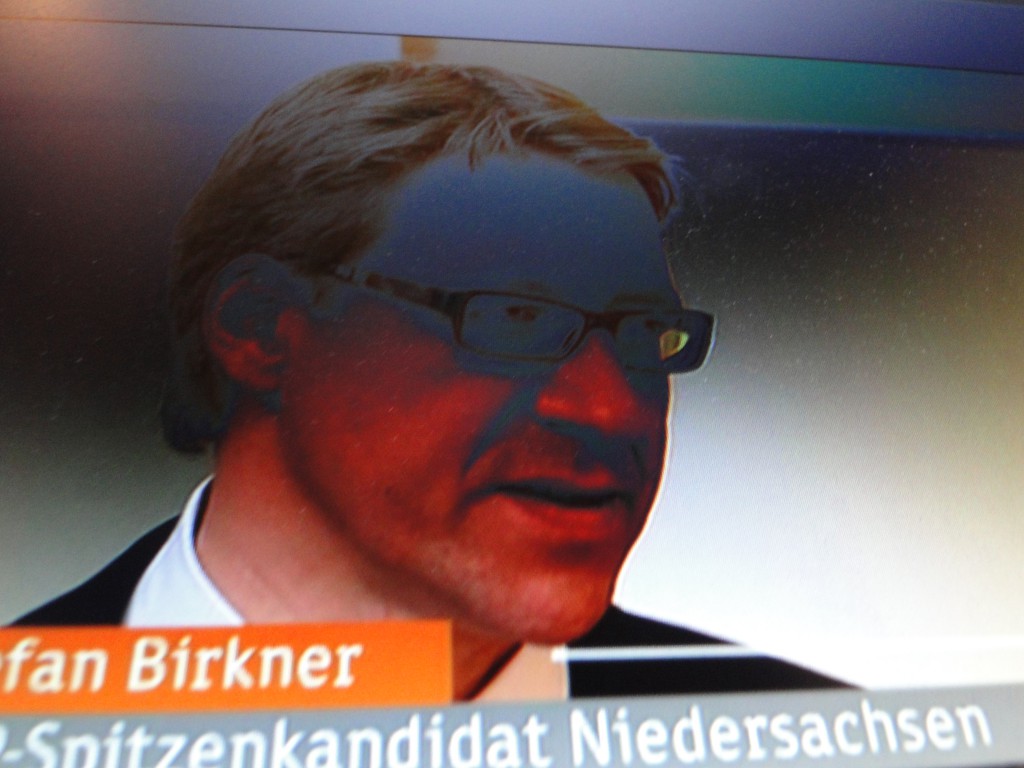 Birkner, FDP, dem Tod geweiht...